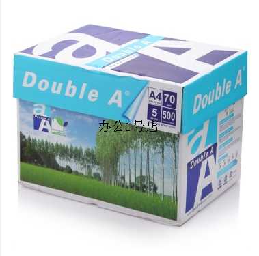 Double A A4 70克复印纸 5包/箱