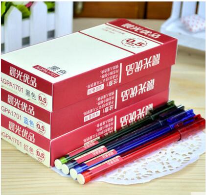 晨光优品AGPA 1701中性水笔 全针管 签字笔 中性笔水笔0.5mm