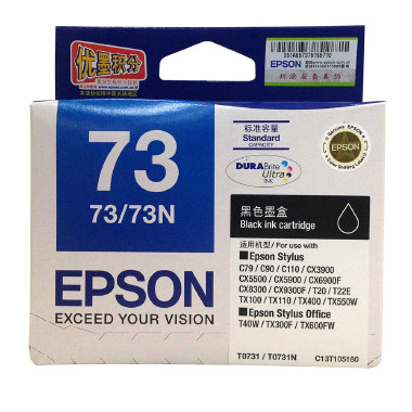 爱普生（Epson）T0731/T0732/T0733/T0734/ 墨盒 C13T105180 (适用CX5500/5900/8300/9300）