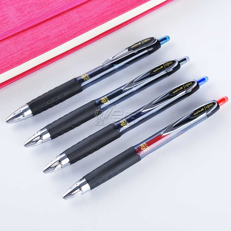 三菱UMN-207按动中性笔 三菱耐水性水笔 签字笔 0.5mm