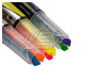 国誉(KOKUYO) PM-L303-2-1P(绿/紫)双色甲壳虫荧光笔